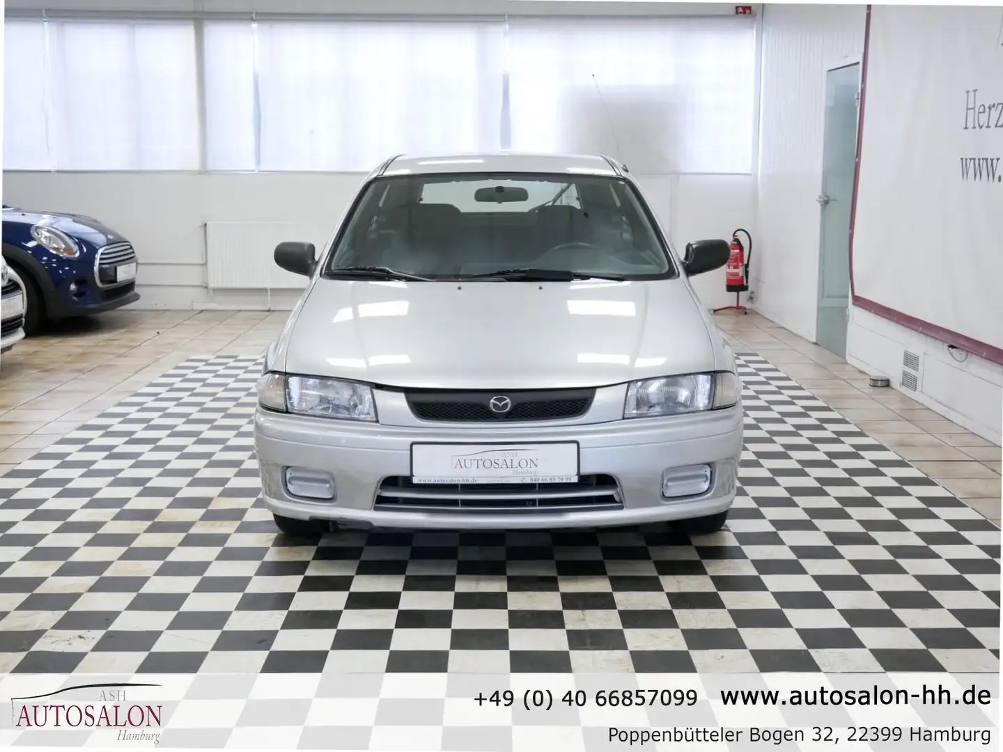 Mazda 323 Comfort*3Vorb.Rentner*Klima*TÜV & Service Neu Plateado - 2