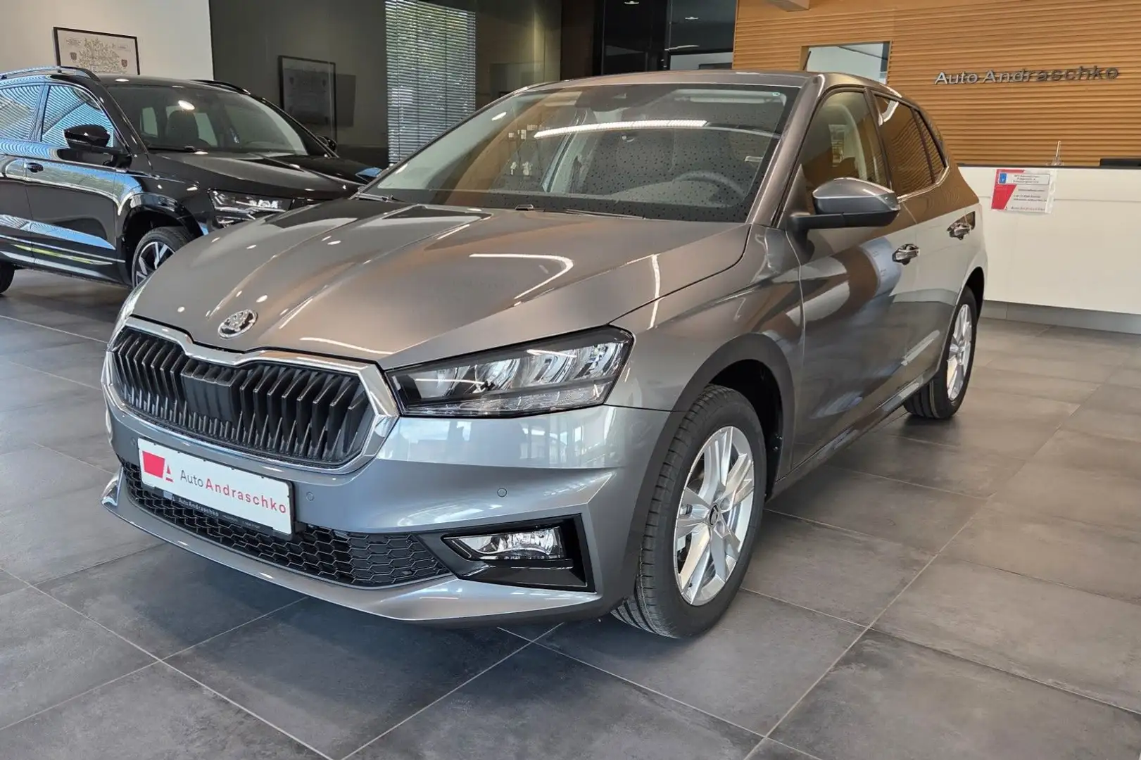 Skoda Fabia 1.0 TSI DSG 130J./Selection 16" SHZ 5J.GAR Gris - 1