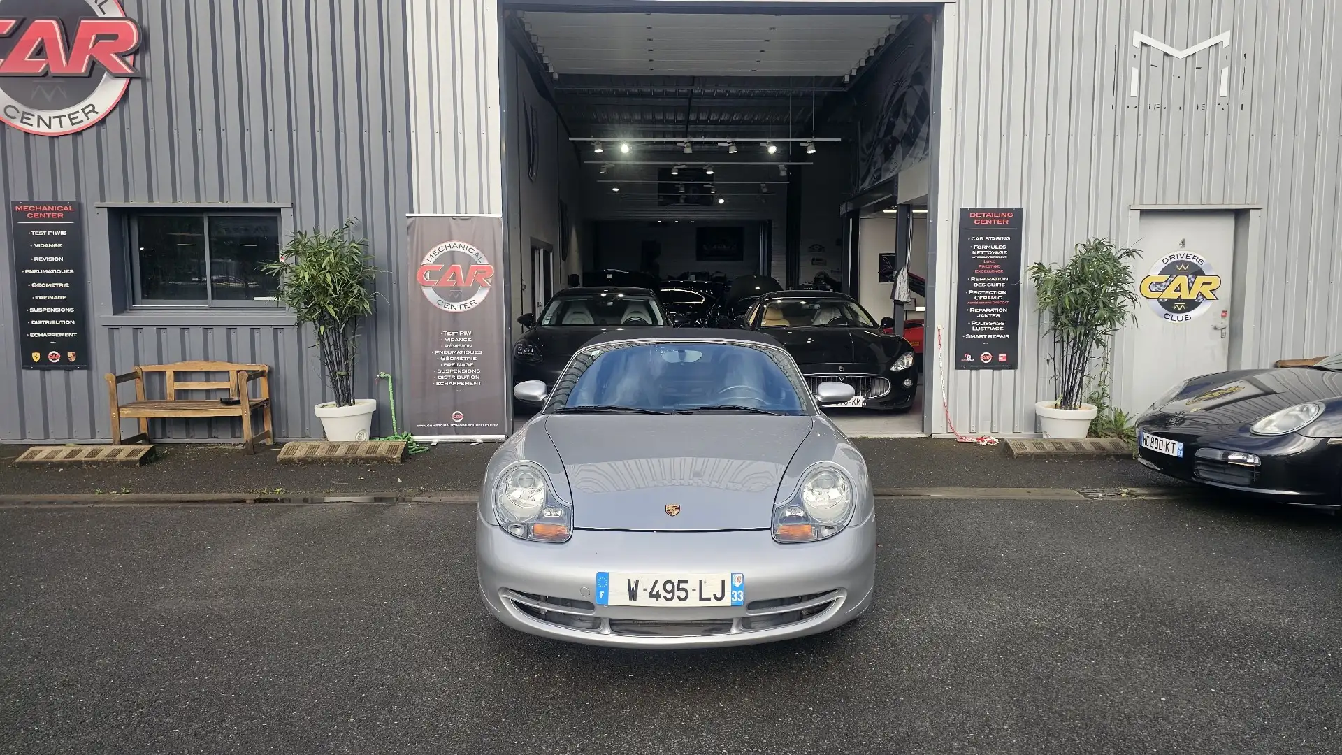 Porsche Boxster Boxster 3.2i S Tiptronic S Šedá - 2