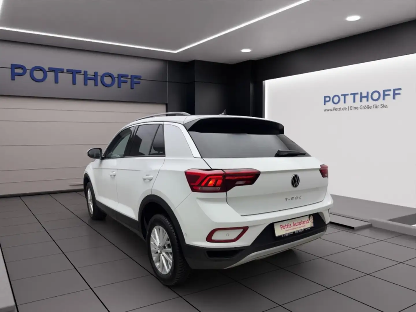 Volkswagen T-Roc 1.0 TSI LIFE NAVI LED APPCONNECT Weiß - 2