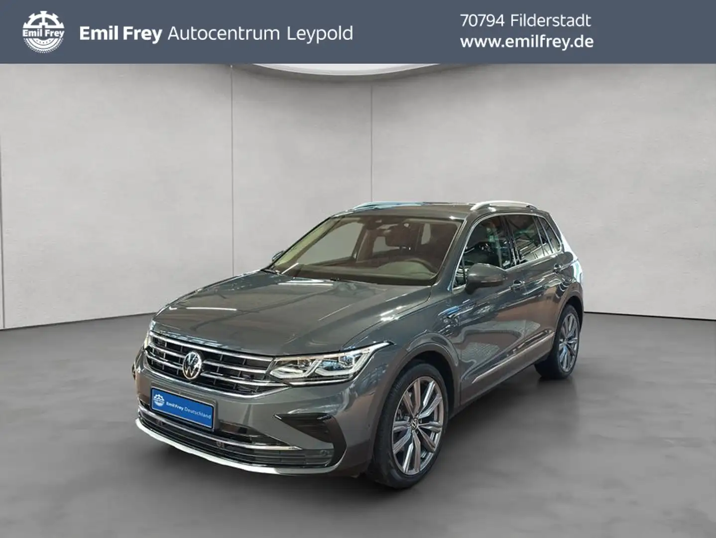 Volkswagen Tiguan 2.0 TDI 4MOTION DSG AHK Grau - 1