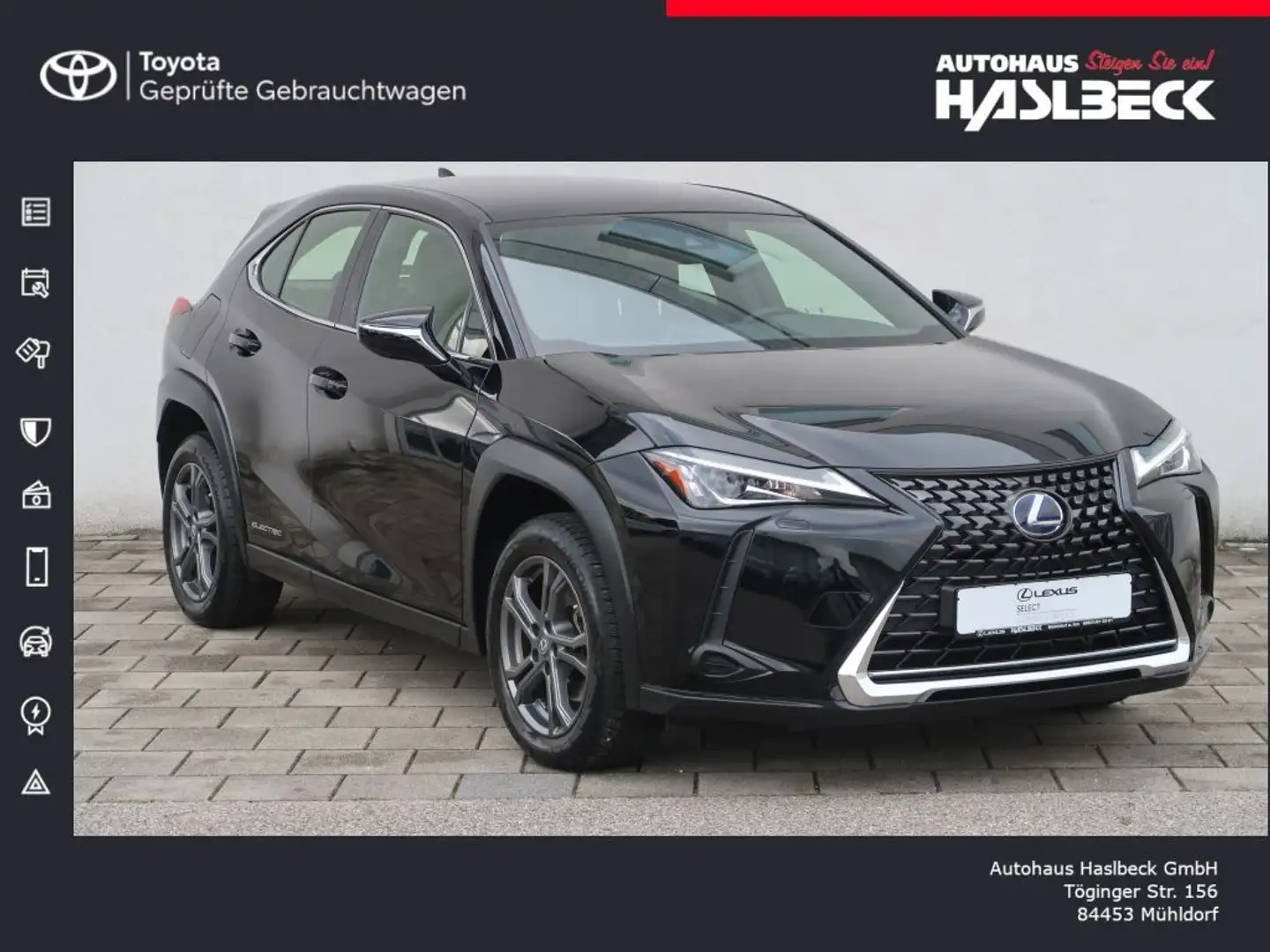 Lexus UX 300e Schwarz - 1