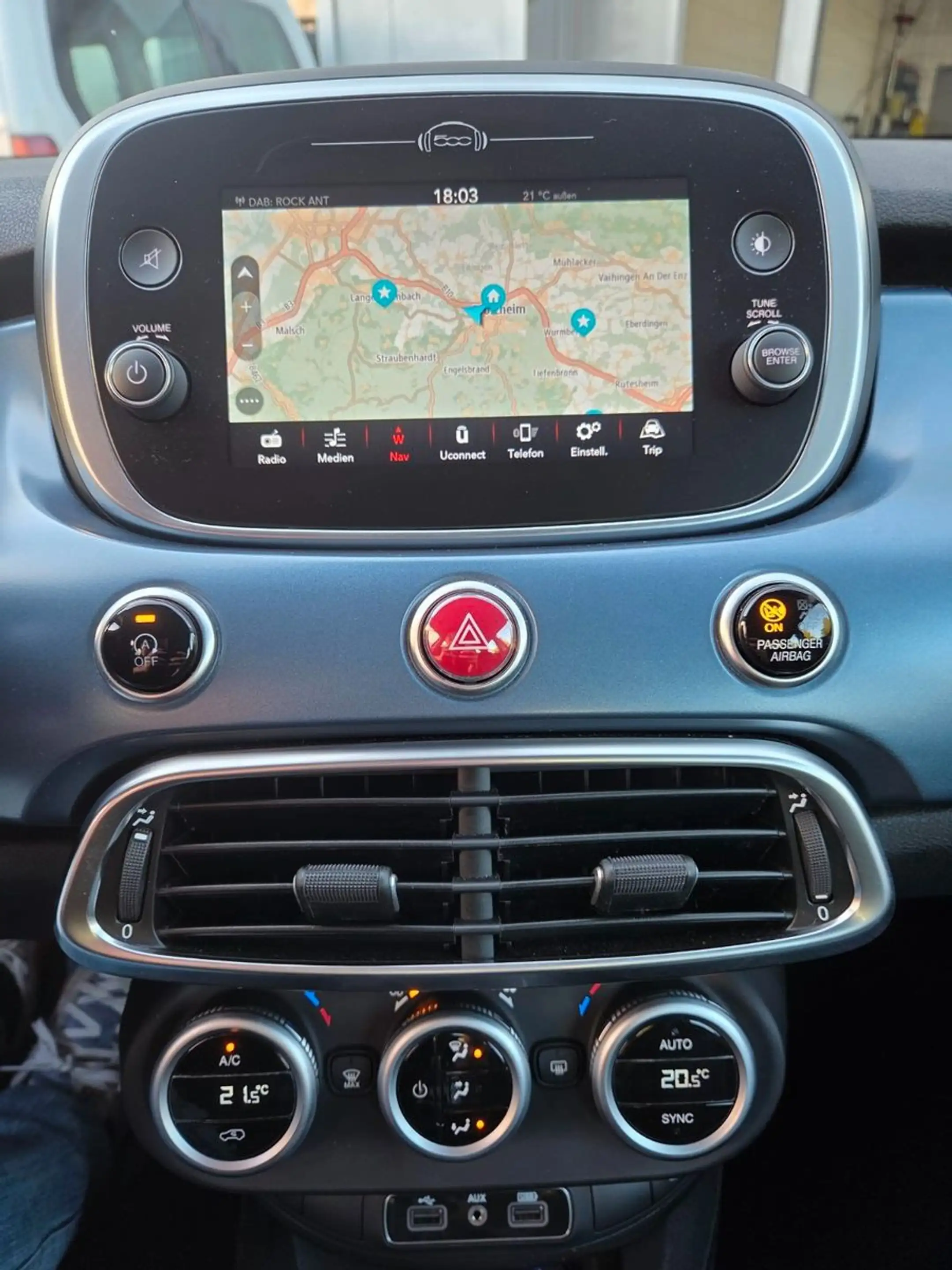 Fiat 500X Mirror 1.4 M-Air 6MT *XENON+NAVI+17"LM+PDC — photo 14