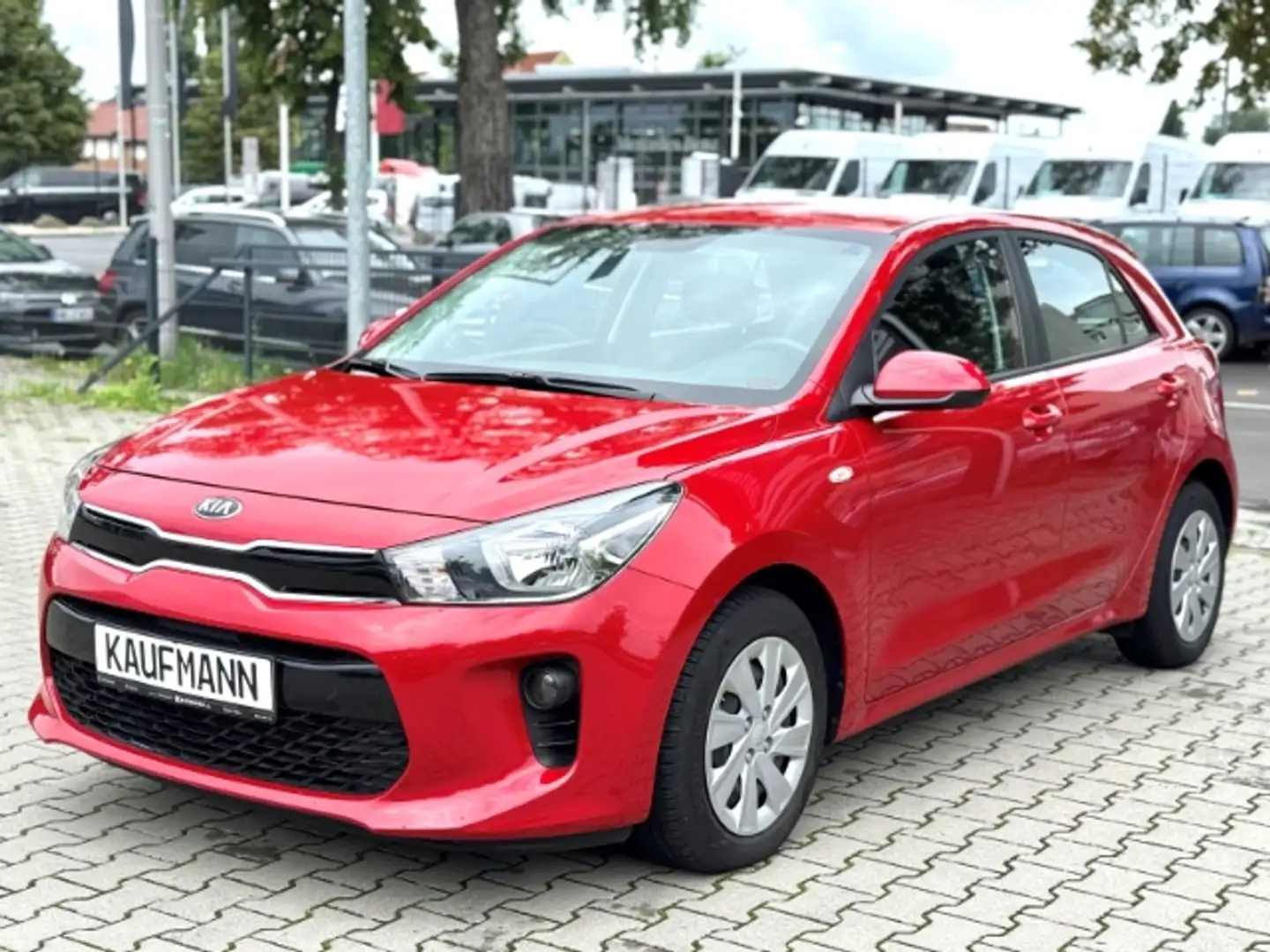 Kia Rio Attract 1.2_1.Hand_Erst 24.000 Km !!! Rood - 1