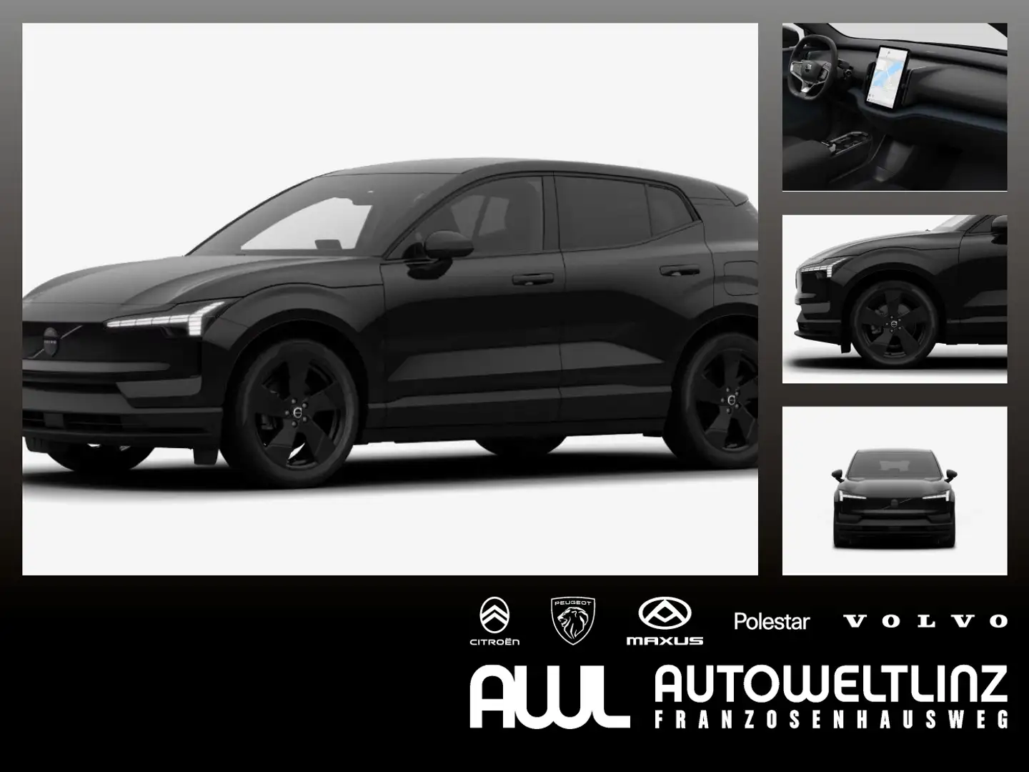 Volvo EX30 Extended Range Ultra Black Edition Schwarz - 1