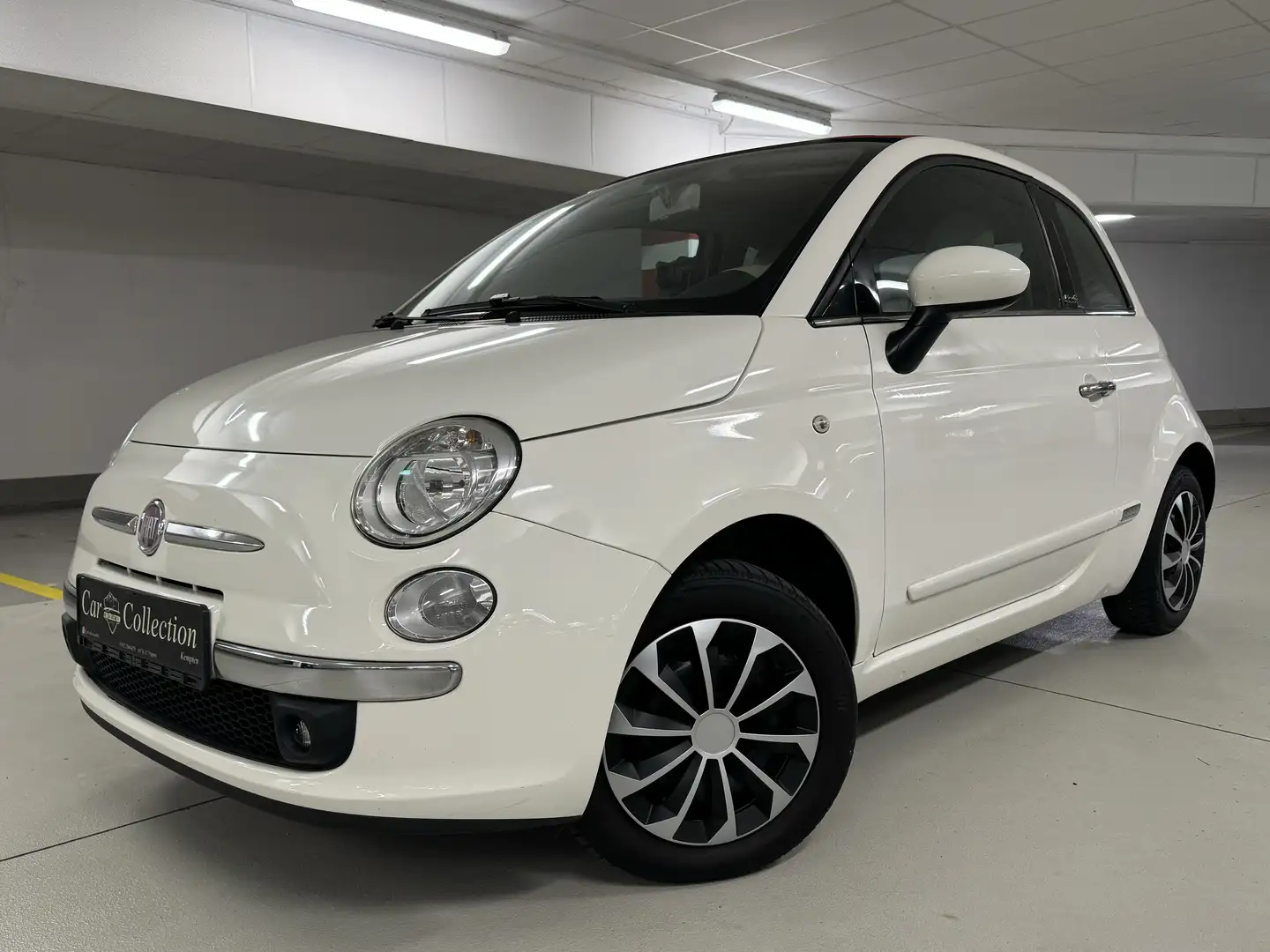 Fiat 500C Lounge Cabrio* TÜV NEU* 8-Fach* KLIMA* Blanc - 1