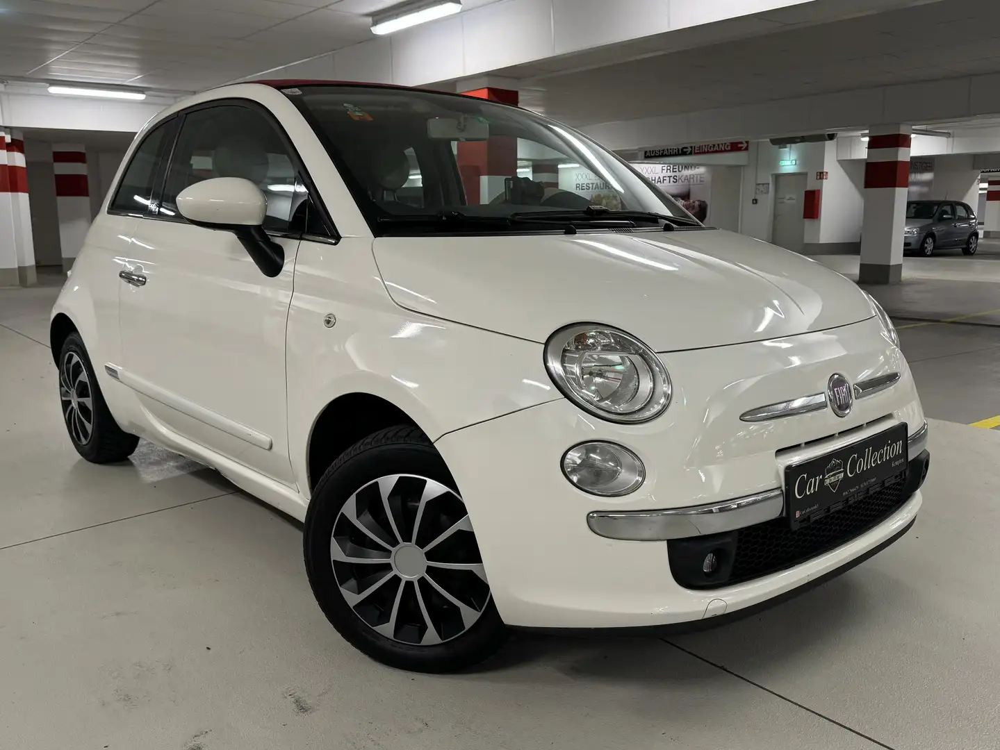 Fiat 500C Lounge Cabrio* TÜV NEU* 8-Fach* KLIMA* Blanc - 2