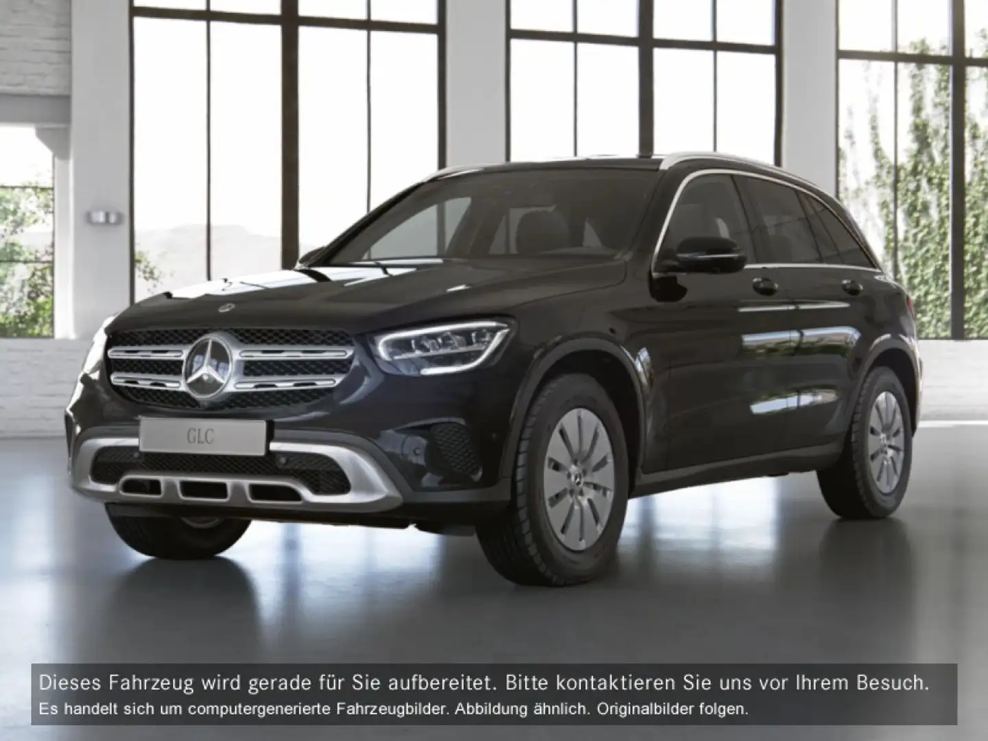 Mercedes-Benz GLC 300 4M Distr+ LED AHK Kamera Klimaautom 9G Schwarz - 2