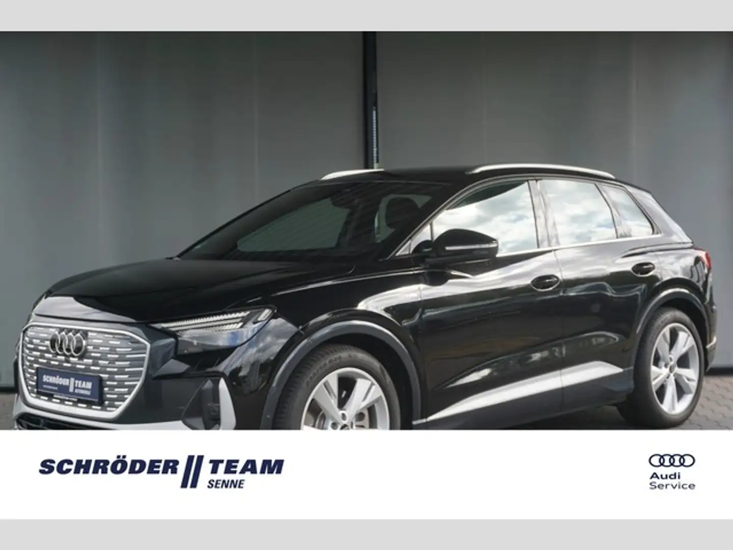 Audi Q4 e-tron e-tron 40 S line Navi Pro Matrix HUD ACC RFK eU Schwarz - 1