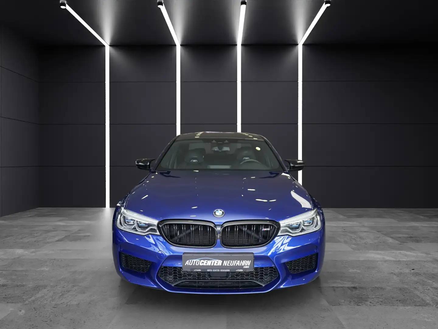 BMW M5 Competition+NAVI+360°KAMERA+TOTWINKEL+HEAD UP Bleu - 2