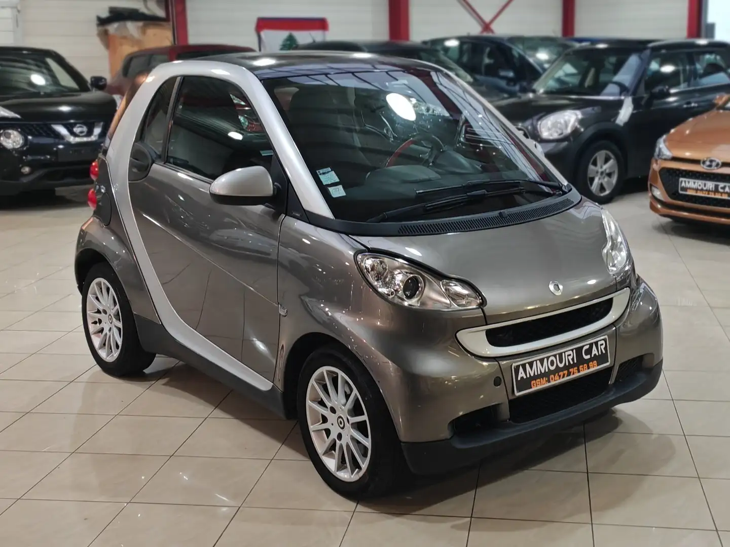 smart forTwo cdi coupe softouch pulse dpf Grijs - 2