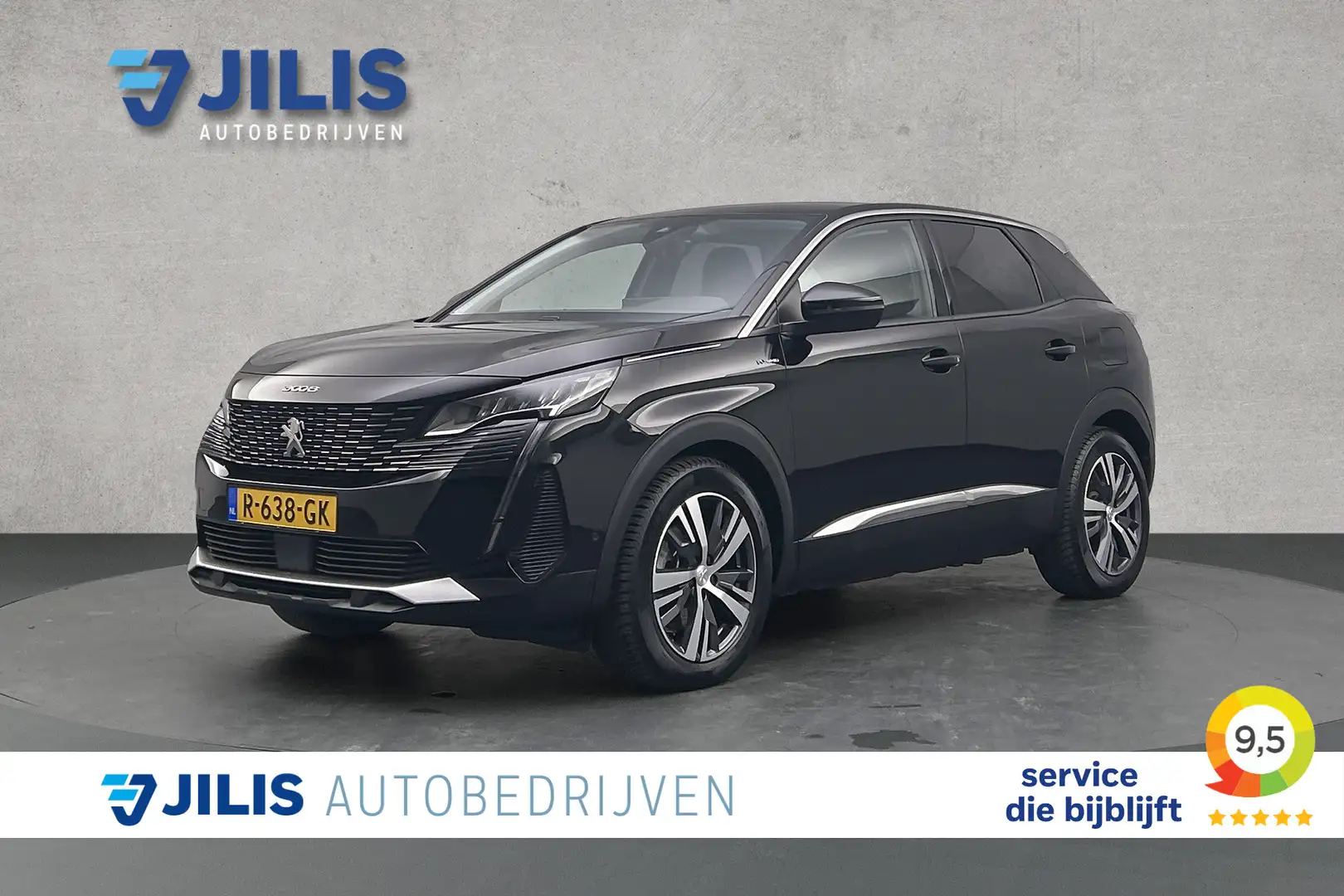 Peugeot 3008 1.6 HYbrid 225 Allure | LED koplampen | Half leder Zwart - 1