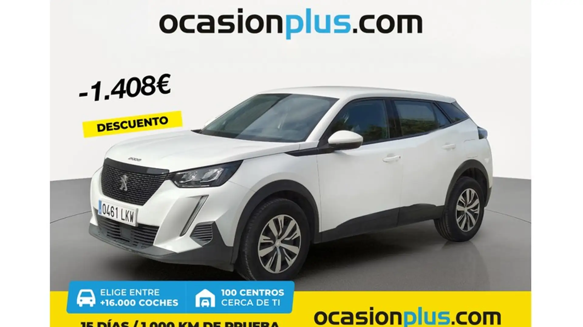 Peugeot 2008 1.5BlueHDi S&S Active 100 Weiß - 1