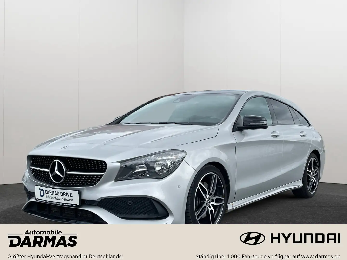 Mercedes-Benz CLA 220 CLA Shooting Brake 220 d 7G-DCT AMG Line *Pano* Srebrny - 1