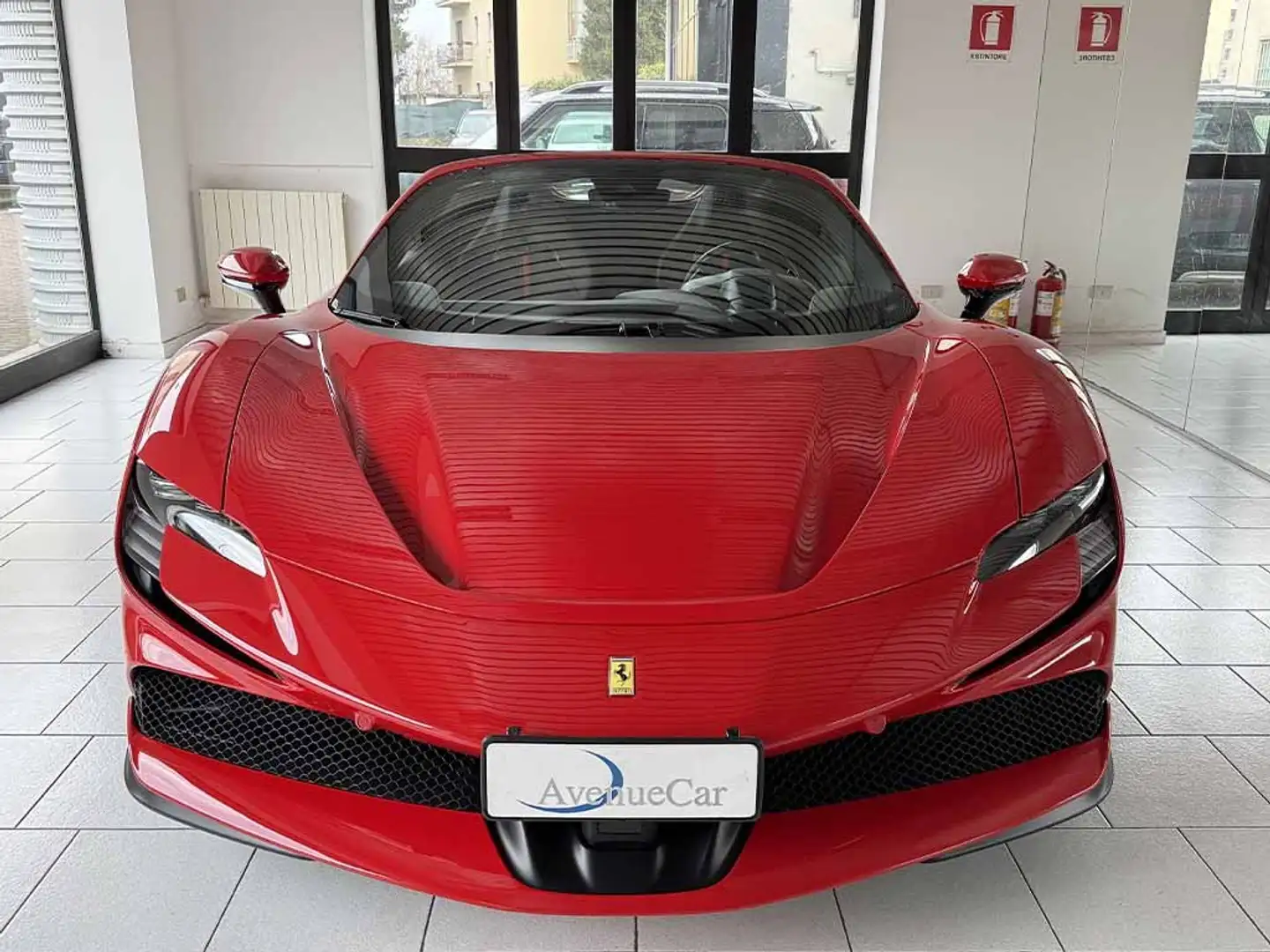 Ferrari SF90 Stradale SPIDER VISIBILE IN SEDE UFFICIALE ITALIANA IVA ESP Rosso - 2