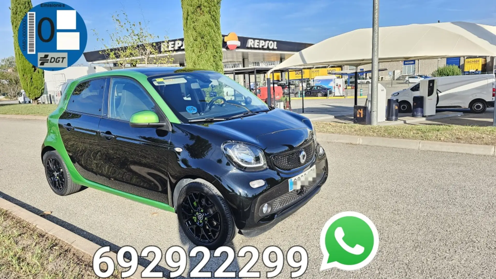 smart forFour Electric Drive Passion Negro - 2