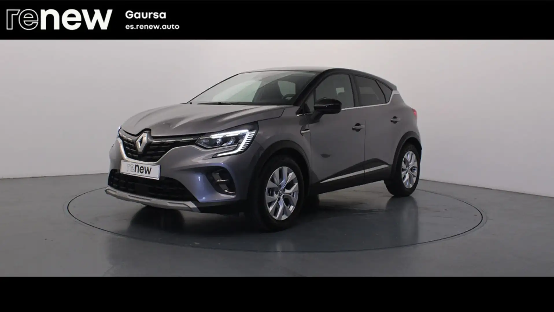 Renault Captur E-TECH Híbrido Zen 105kW Gris - 1