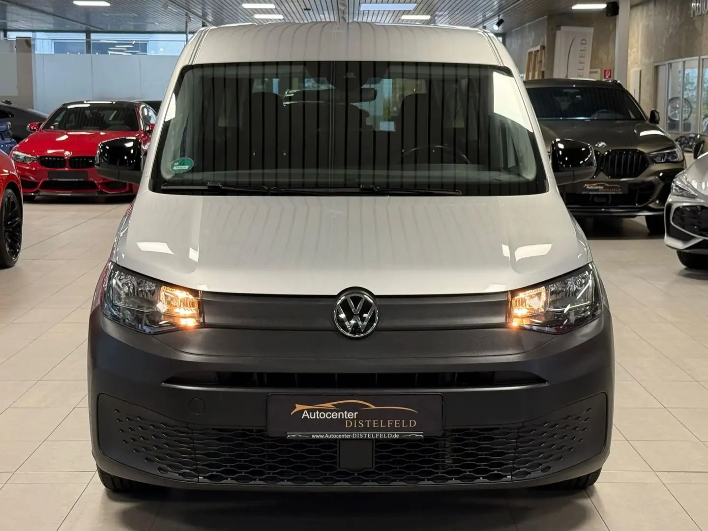 Volkswagen Caddy 2,0 TDI 5-Sitze AHK SHZ 1.Hd. Scheckheft DAB Argent - 2