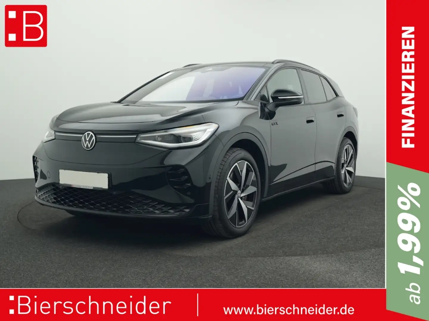 Volkswagen ID.4 GTX 4Mo. IQ-LIGHT PANO AHK KAMERA NAVI ACC Schwarz - 1