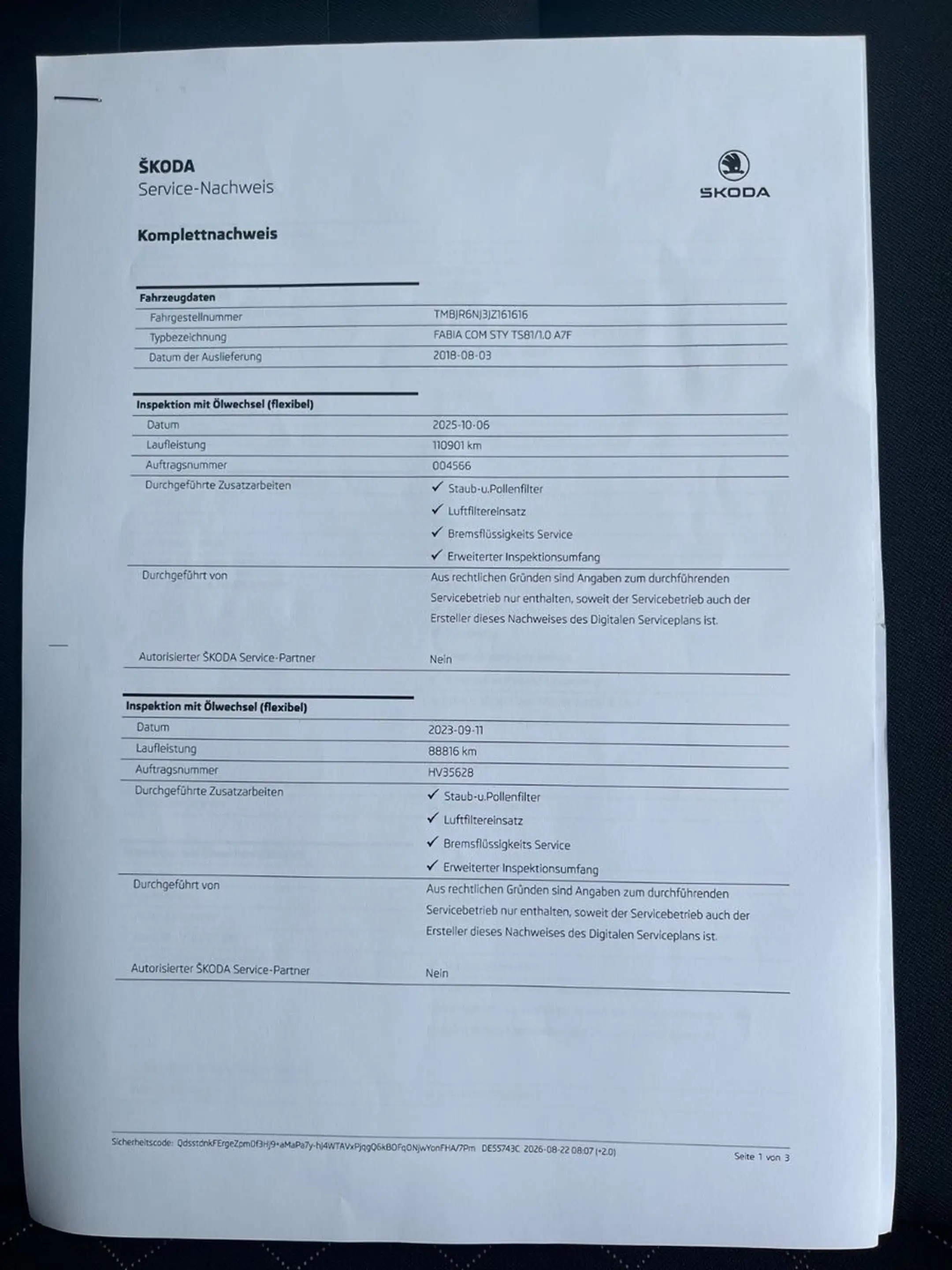 Skoda Fabia Combi Style /1.Hand /Scheckheft/AHK — photo 13
