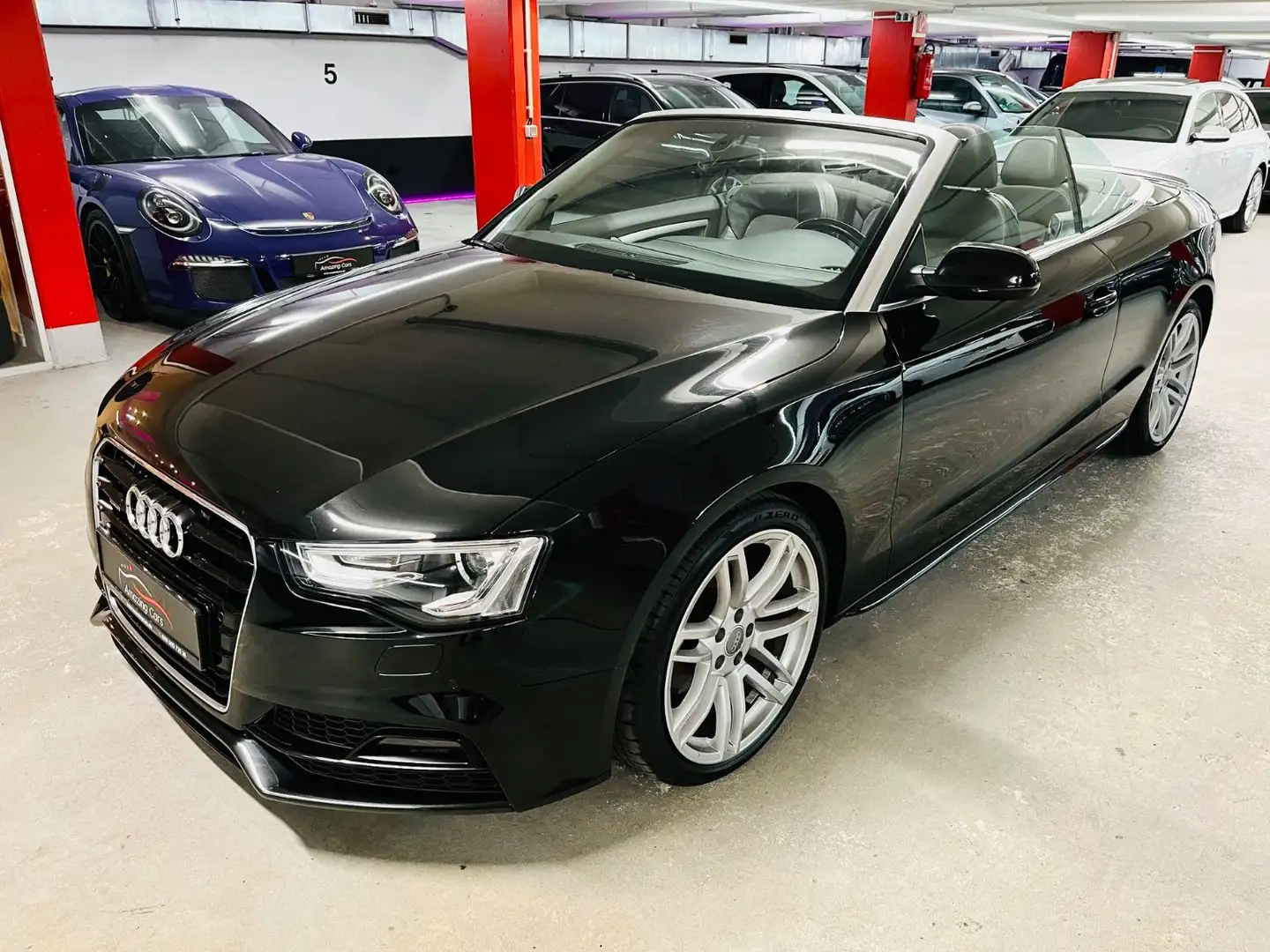 Audi A5 Cabriolet 2.0 TDI  quattro S line Xenon|19" Schwarz - 1