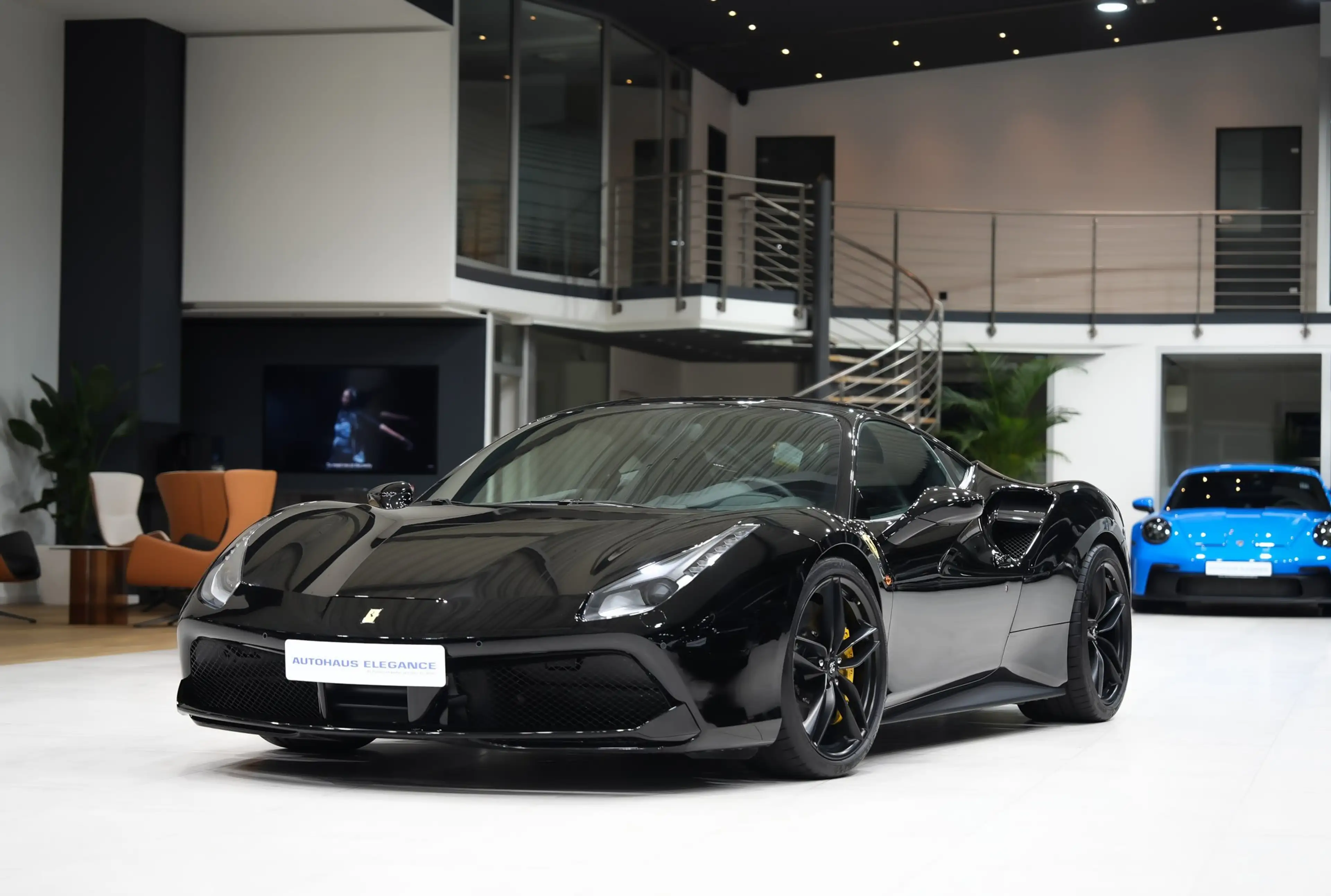 Ferrari 488 GTB*CARBON-LED*RACING-SEATS*JBL*1.HAND*
