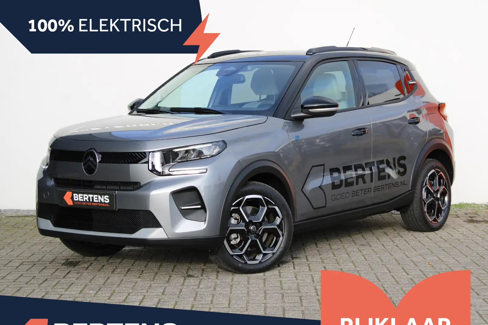 Citroen C3 Ë-C3 Max 113pk 44 kWh | 3-fase | Direct leverbaar Gris - 1