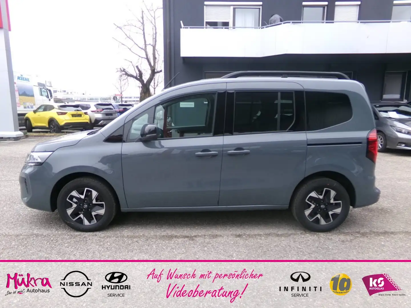 Nissan Townstar Kombi XFK Tekna L1 DIG-T 130PS AT Klima Leder Gris - 2