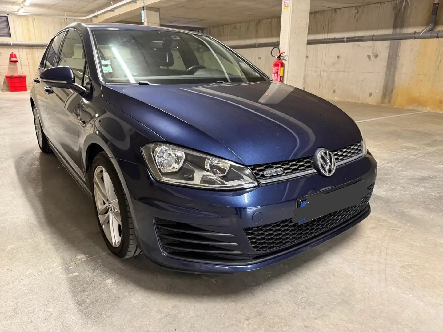 Volkswagen Golf GTD plava - 1