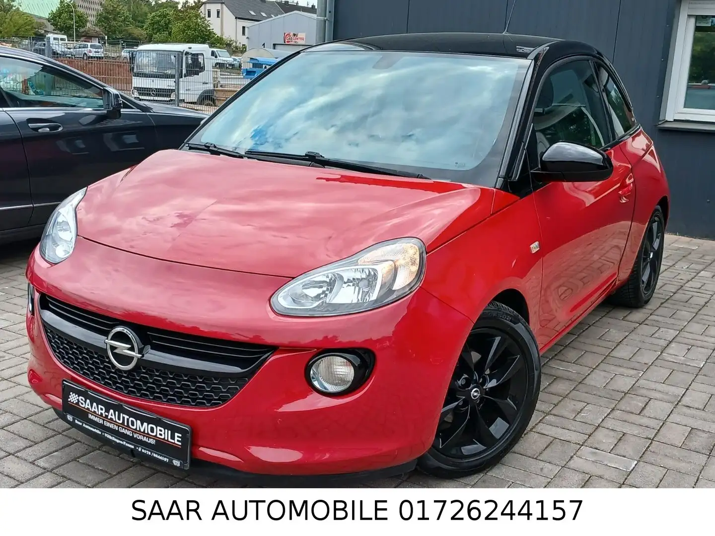 Opel Adam 1.4 /NAVI /KLIMA/TEILLEDER Rot - 2
