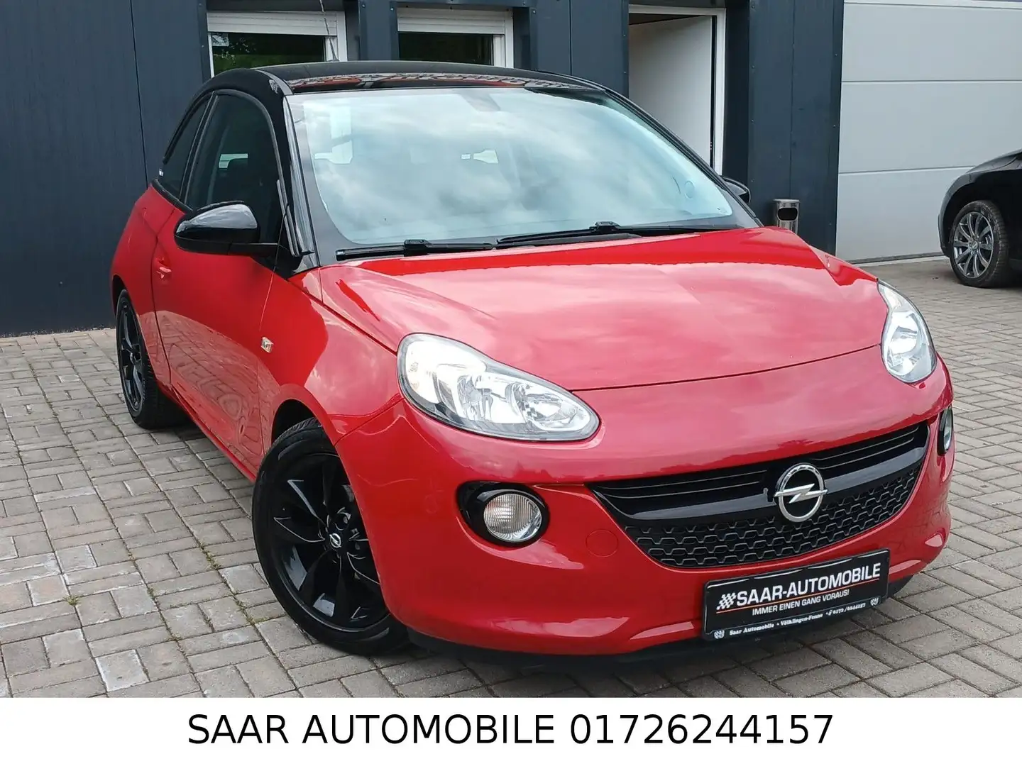 Opel Adam 1.4 /NAVI /KLIMA/TEILLEDER Rot - 1