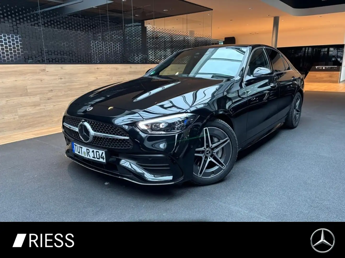 Mercedes-Benz C 200 d AMG+PANO+HUD+MEMORY+360°+DIGITAL-LIGHT+ Schwarz - 1