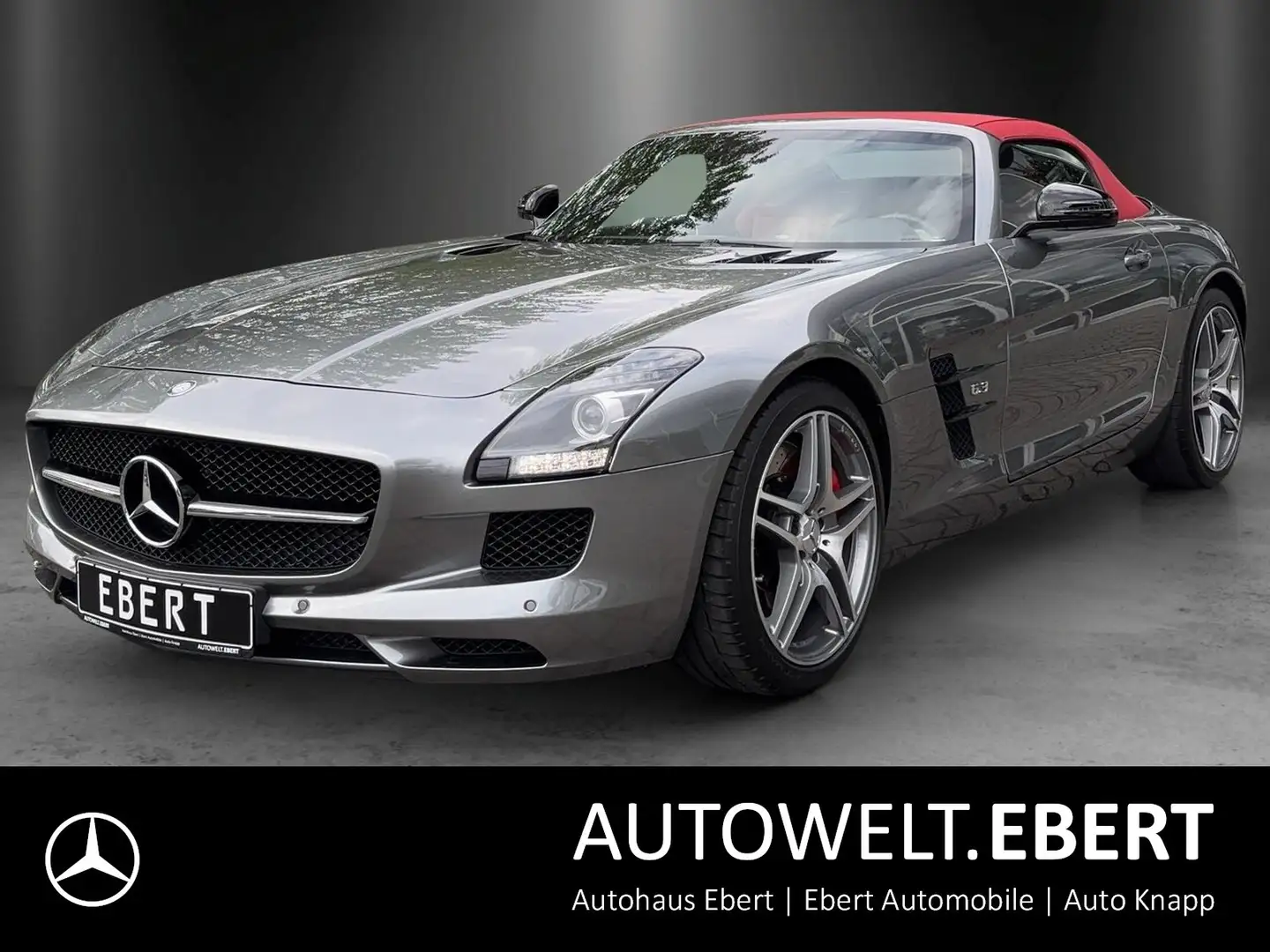 Mercedes-Benz SLS AMG GT Roadster deutsches Auto MB-Scheckheft Grau - 1
