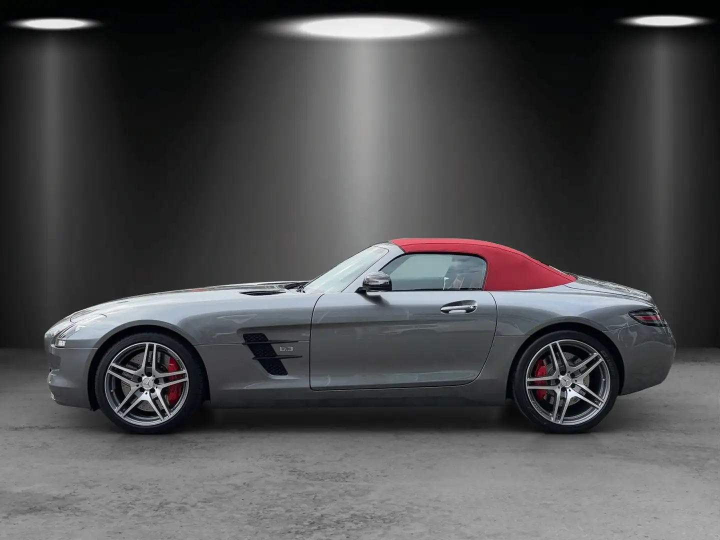 Mercedes-Benz SLS AMG GT Roadster deutsches Auto MB-Scheckheft Gris - 2