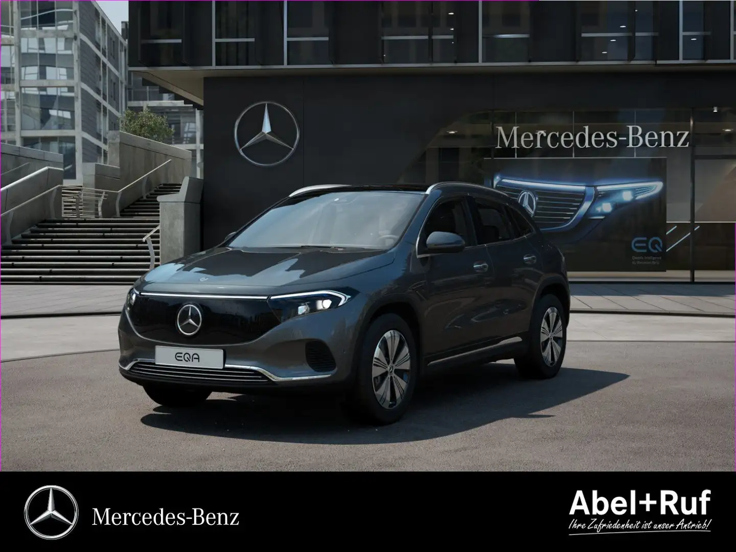 Mercedes-Benz EQA 350 4M PROGRESSIVE+LED+Kamera+Pano+TotW+LrHz Grijs - 1