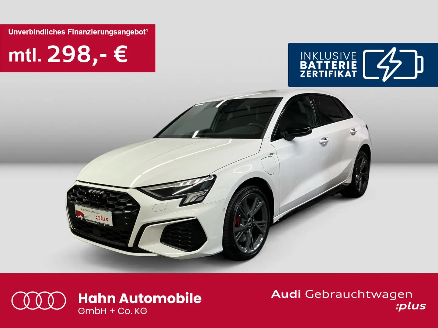 Audi A3 45 TFSIe S line Virtual Carplay LED Weiß - 1