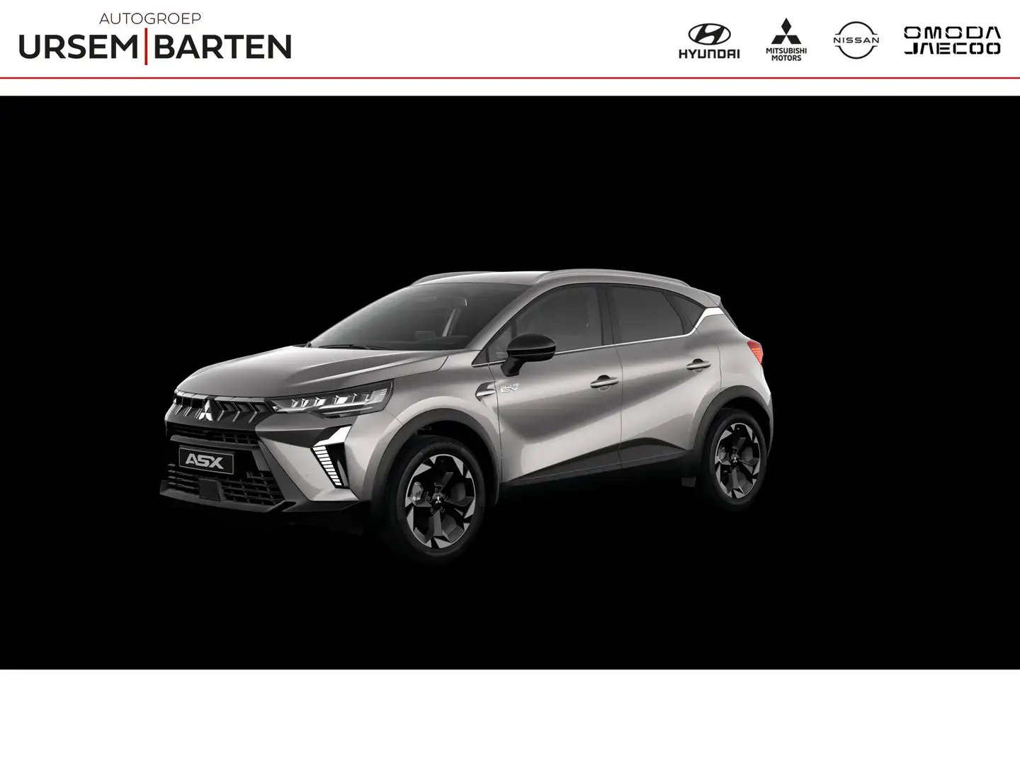 Mitsubishi ASX 1.8 HEV AT Intense+ Tot € 4.000,- VOORDEEL! Grijs - 1