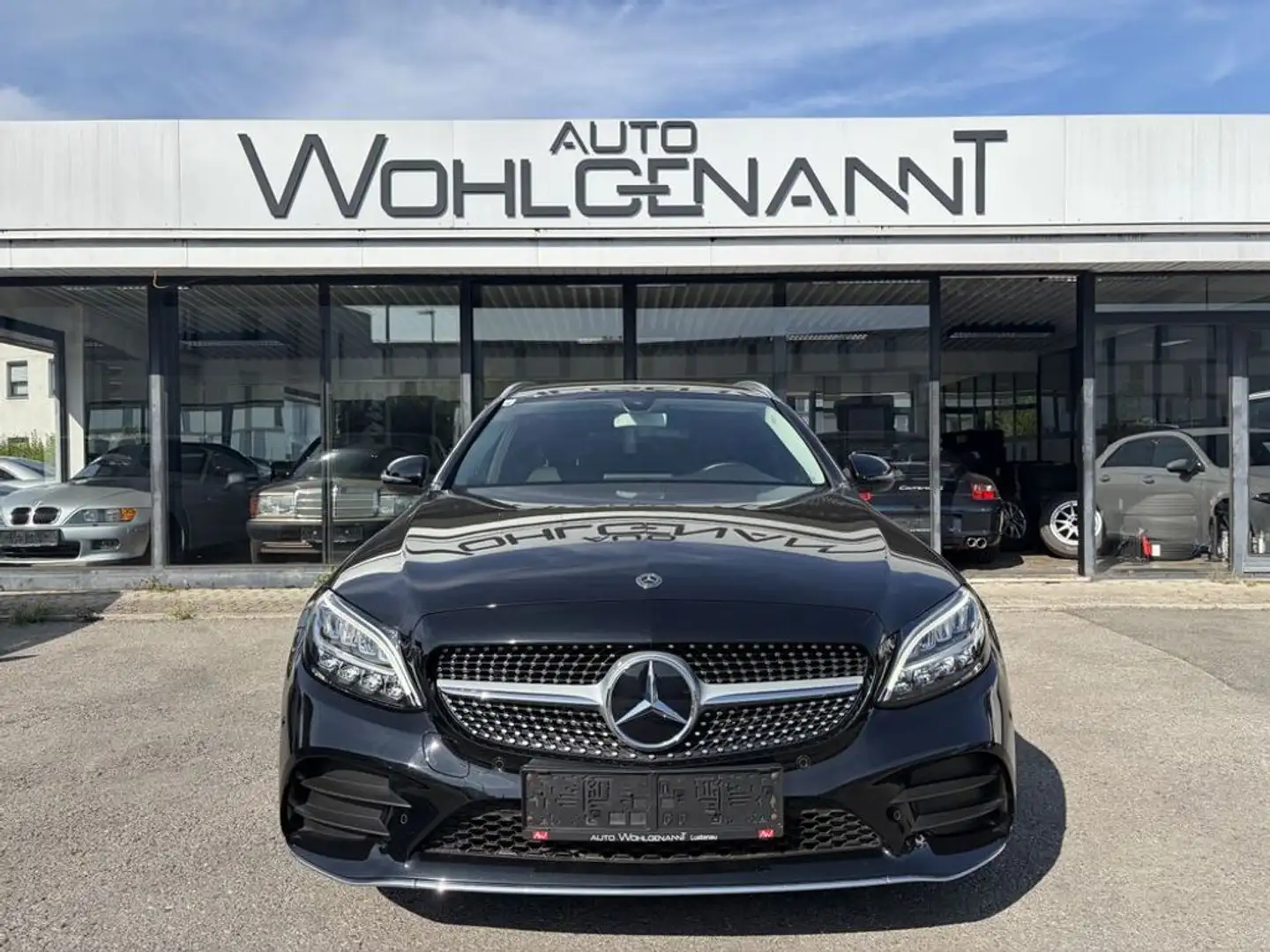 Mercedes-Benz C 180 d T (205.200)AMG line Schwarz - 1