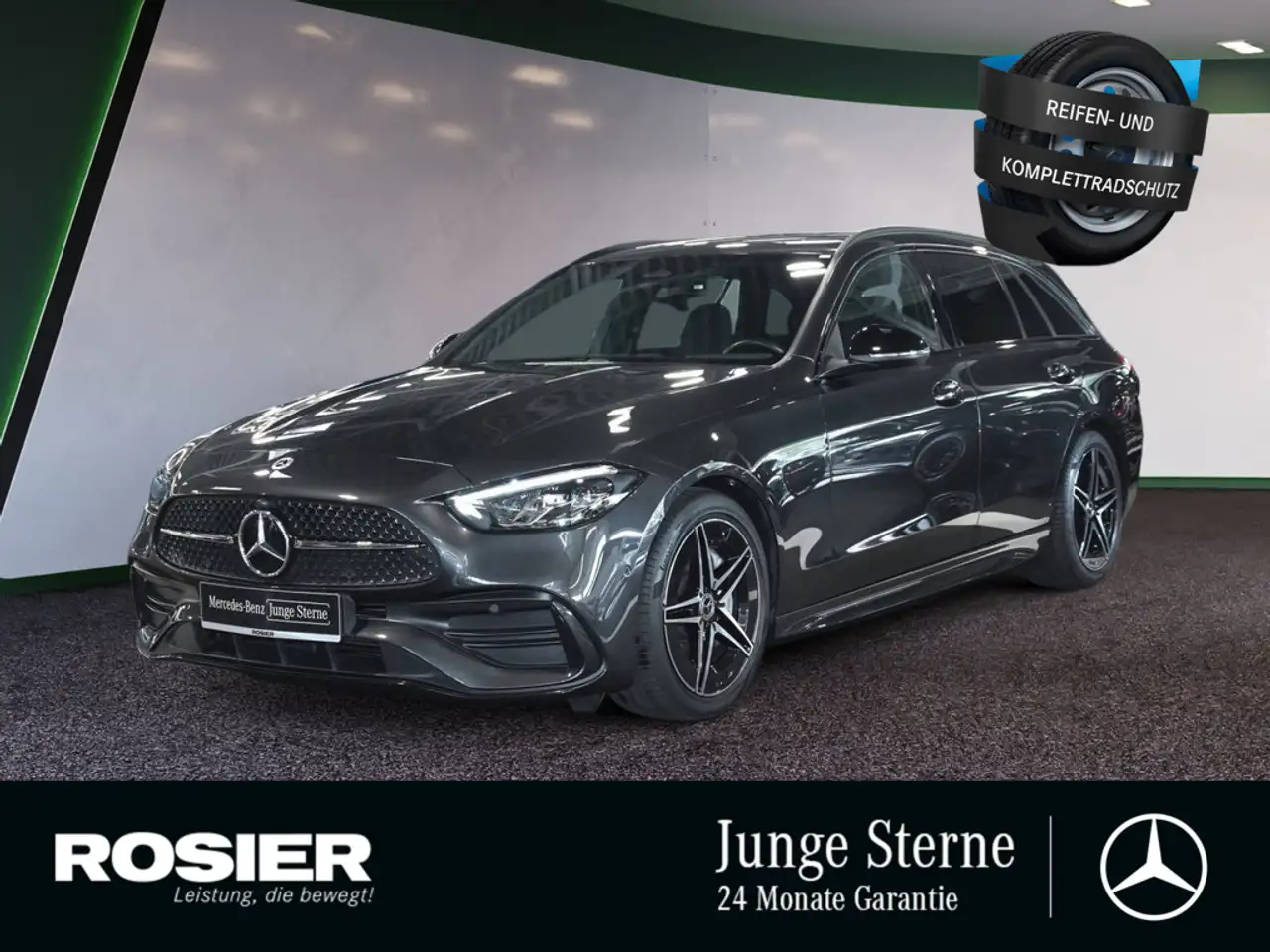 Mercedes-Benz C 180 T AMG Sport NIGHT AHK LED NAVI KAMERA — photo 1 of 33