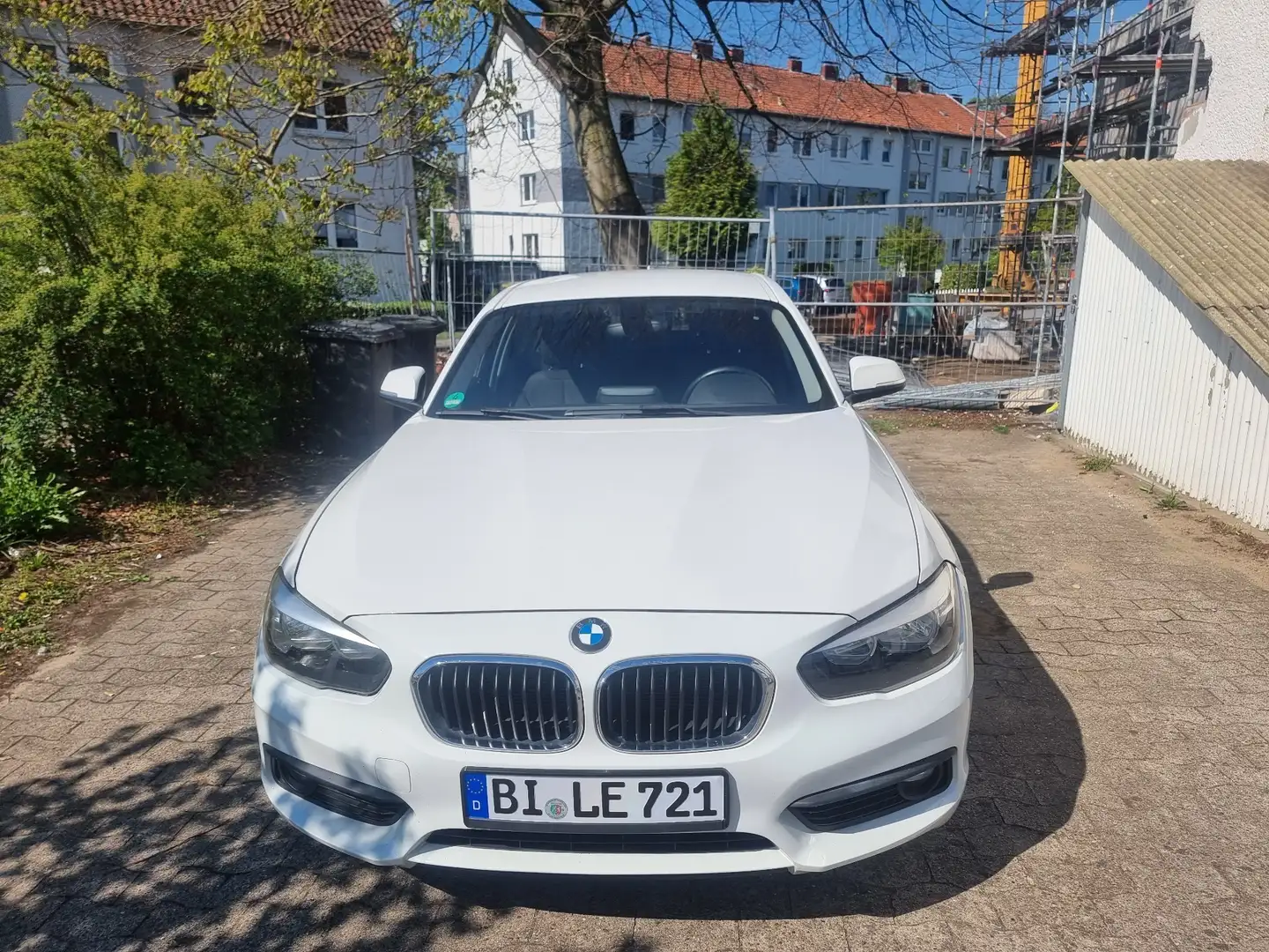 BMW 118 d Weiß - 1