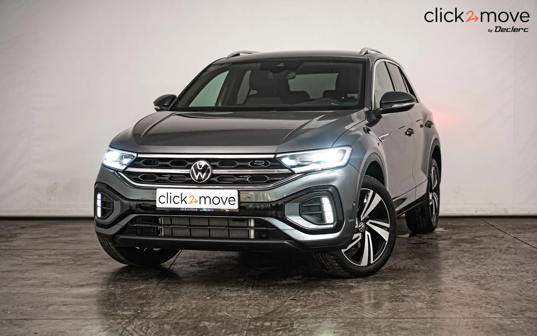 Volkswagen T-Roc T-Roc 1.5 TSI R-Line Ultimate DSG Gris - 1