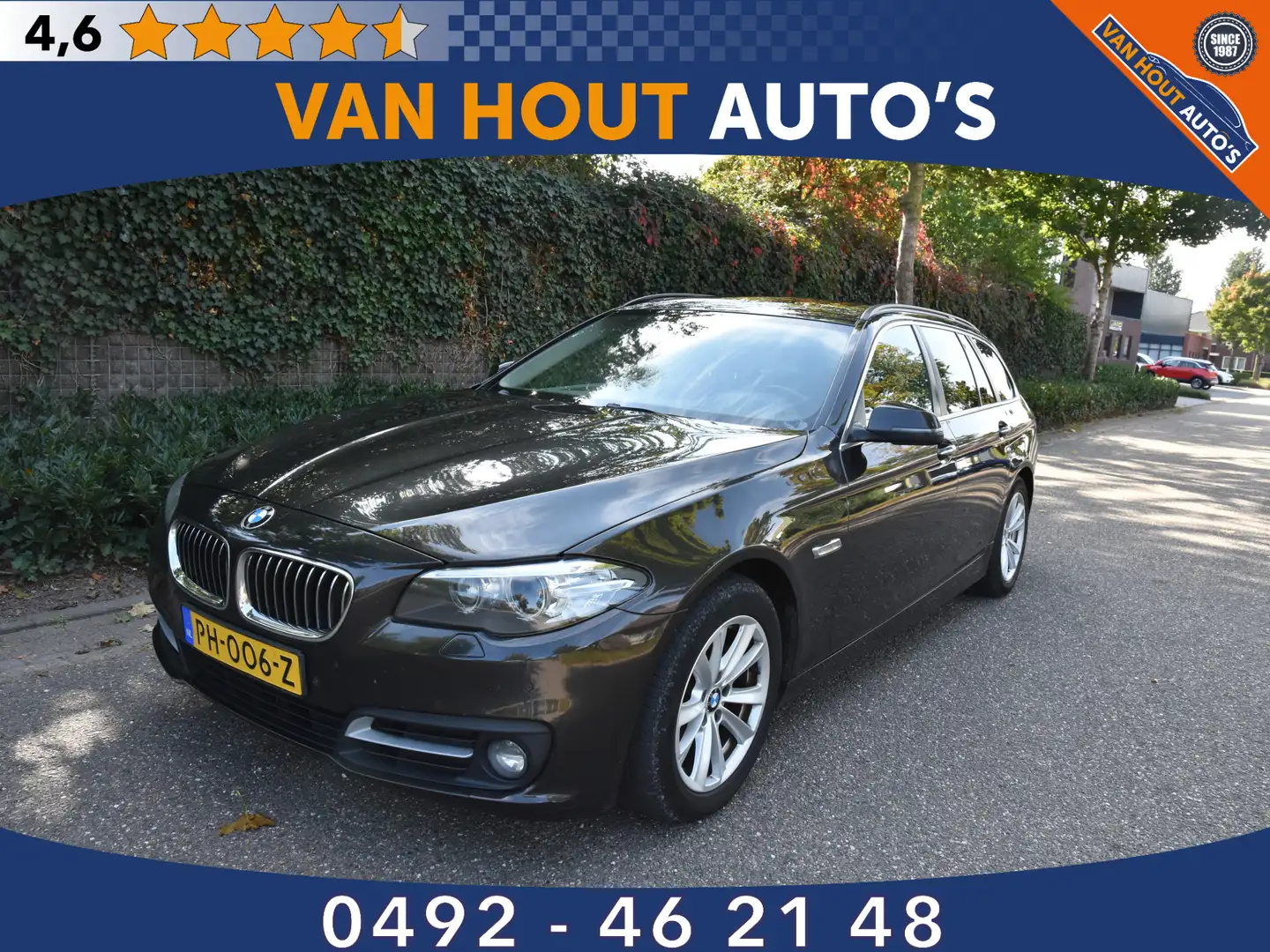 BMW 520 5-serie Touring 520d Executive | PANORAMA DAK | LE Bruin - 1