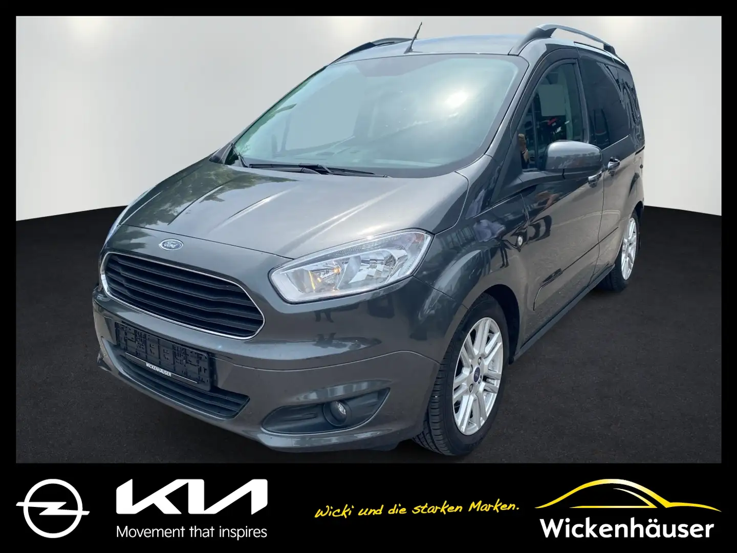 Ford Tourneo EcoBoost Titanium Klima LM Temp Schiebet. Grijs - 1