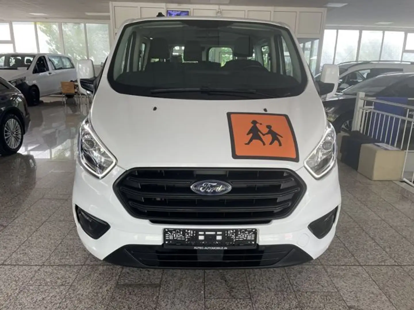 Ford Transit Custom Kombi 320 L2 KLIMA+9-SITZER Weiß - 2