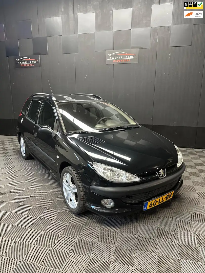 Peugeot 206 SW 1.4 XS | Clima | Nieuwe APK | Nero - 1