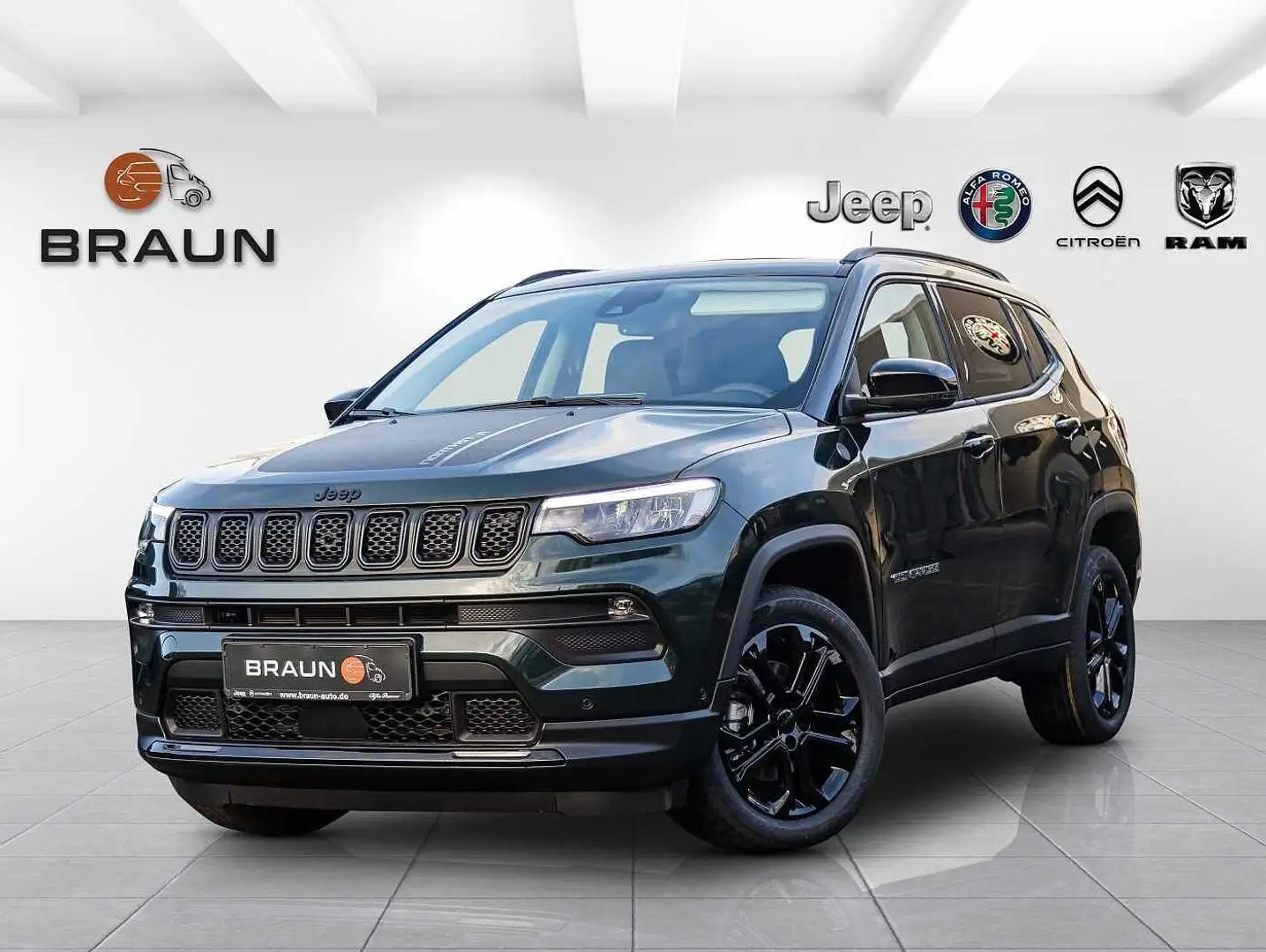 Jeep Compass 1.5 GSE 48V e-Hybrid MY25 North Star Grün - 1