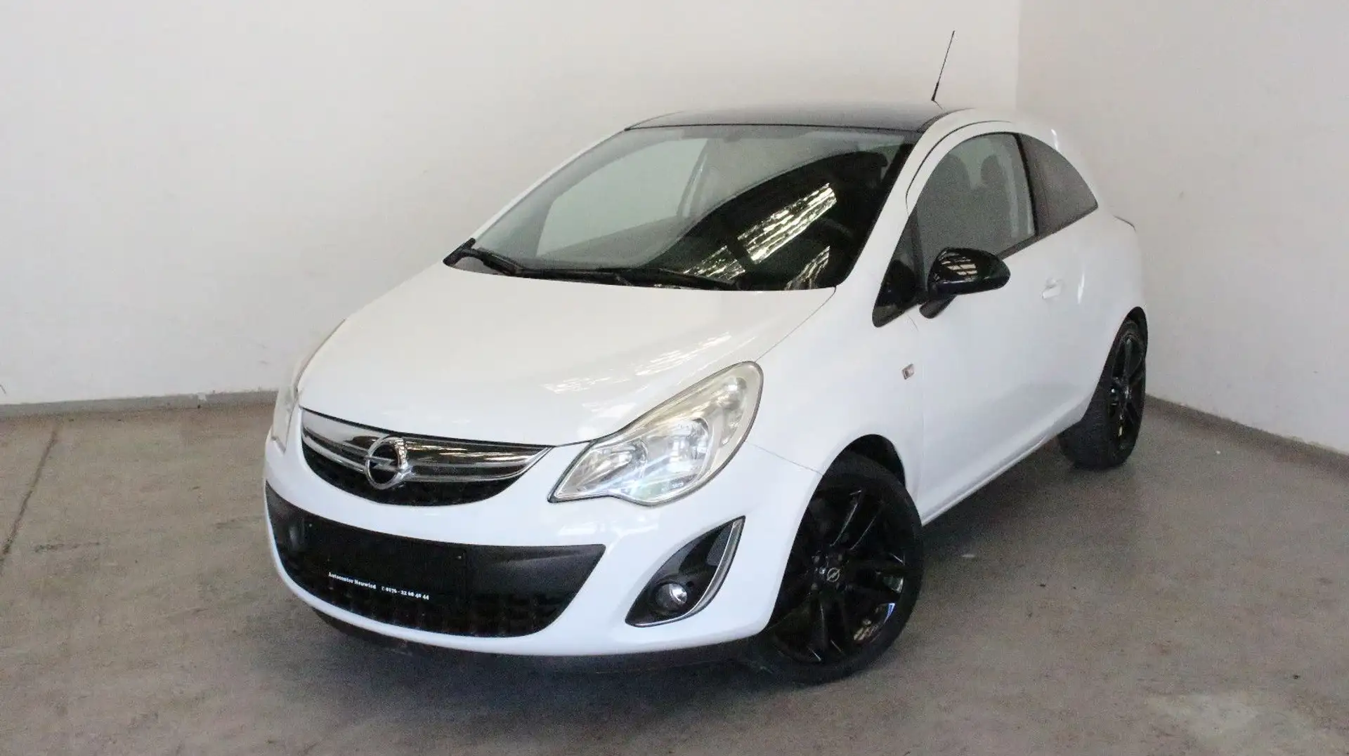 Opel Corsa D Color Edition,Top Stadt +Anfängerauto Weiß - 1