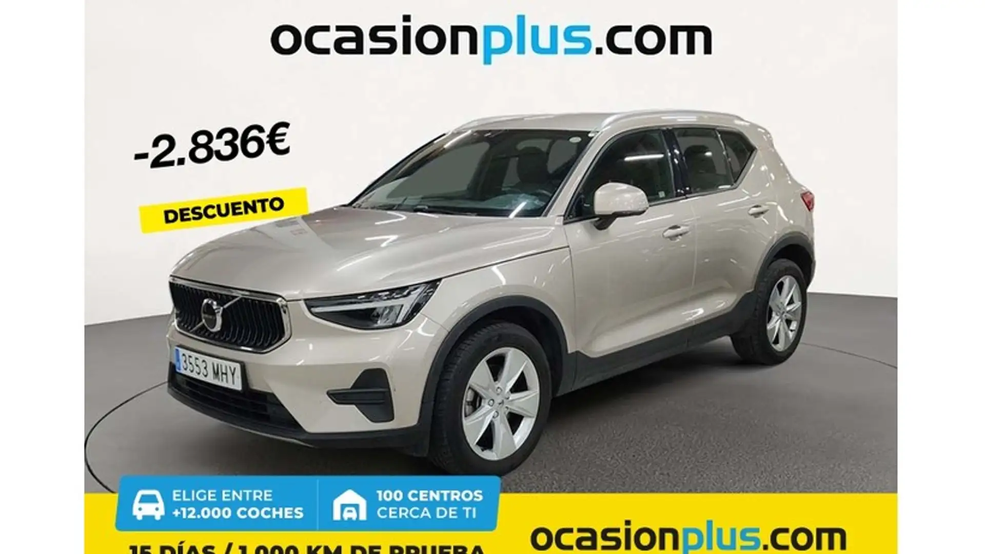 Volvo XC40 B3 Core Dark Aut. Gris - 1