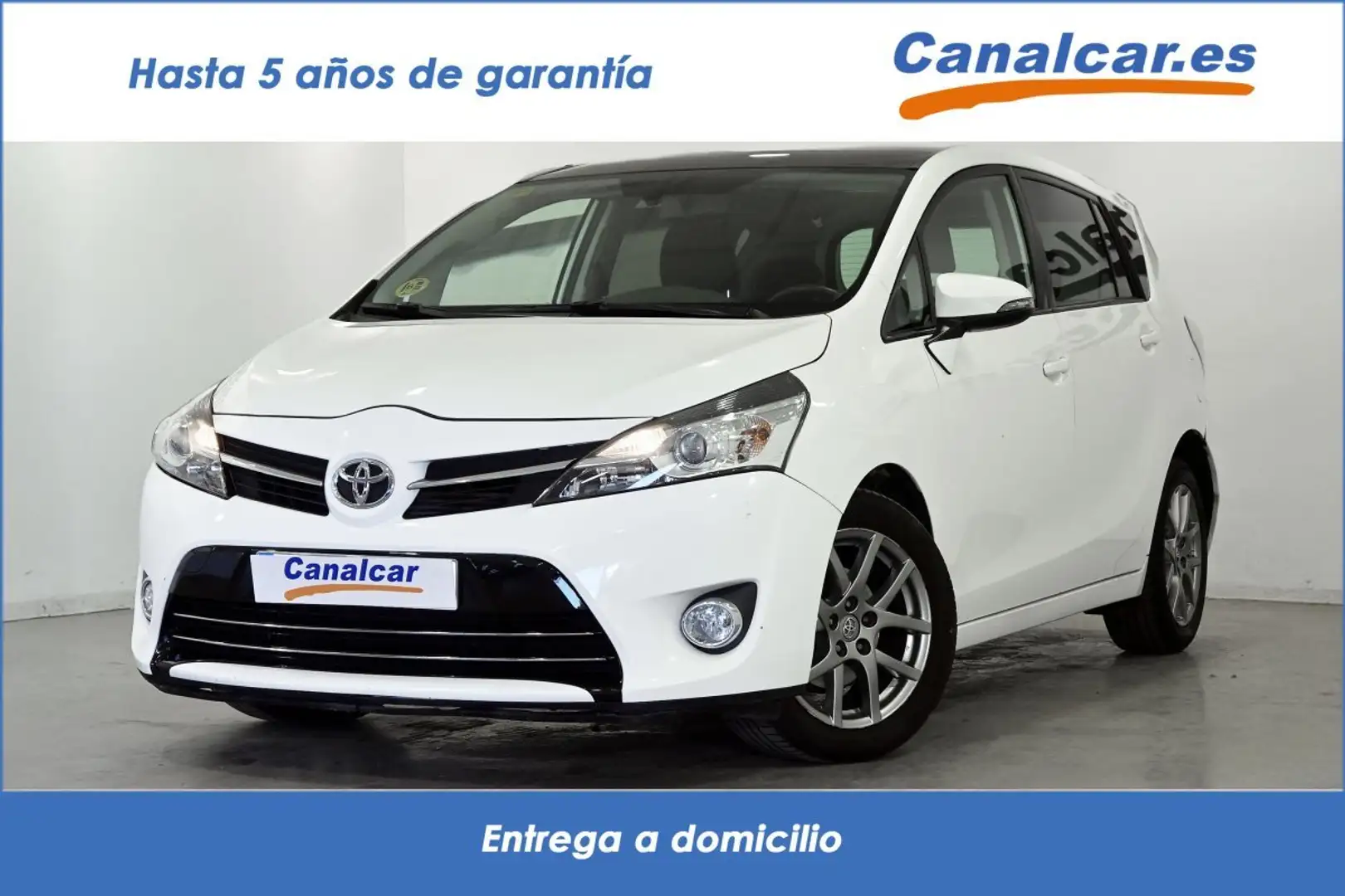 Toyota Verso 115D Advance 5pl. Blanc - 1