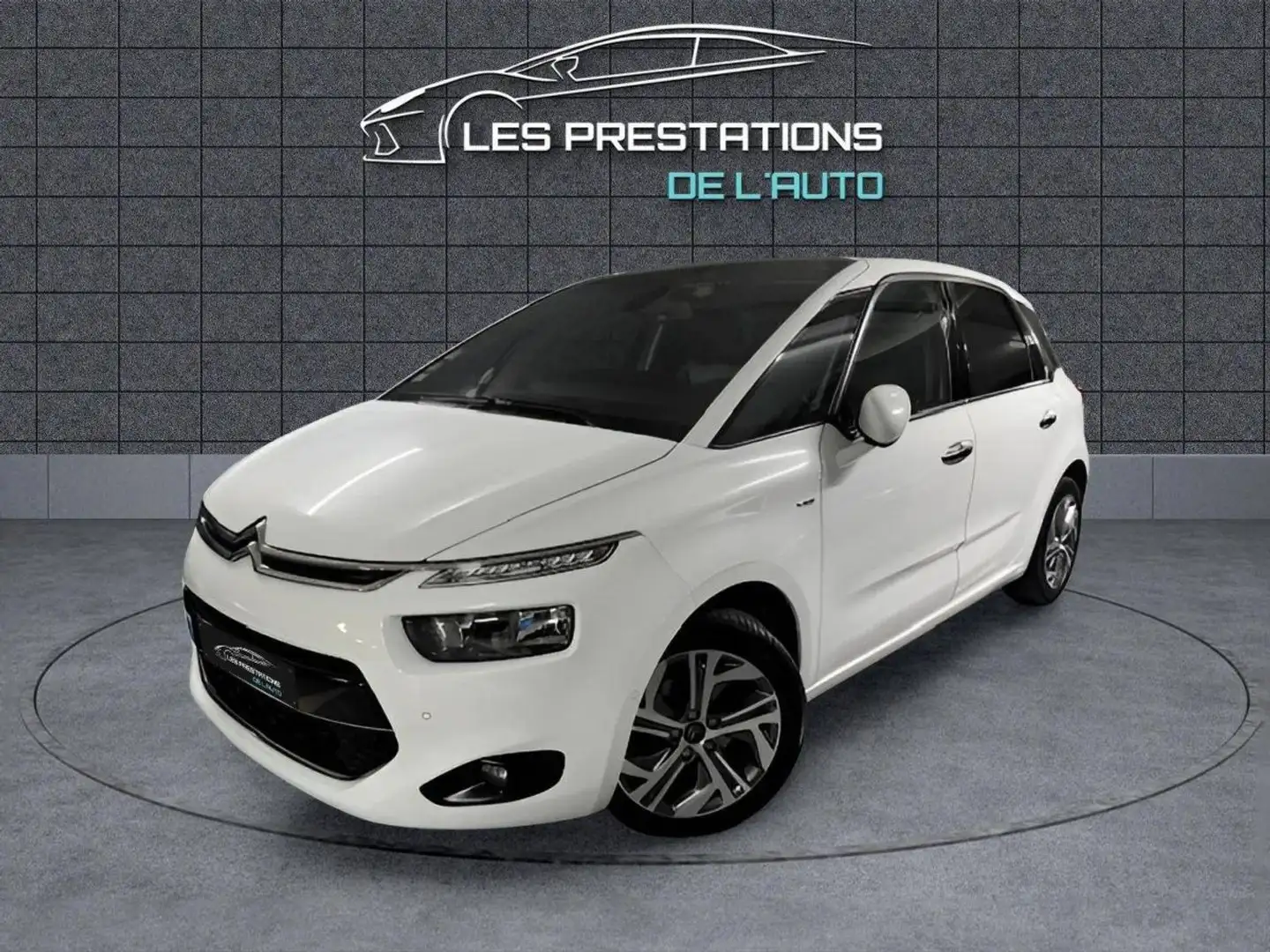 Citroen C4 Citroën Picasso 1.2 puretech 130 exclusive Blanc - 1